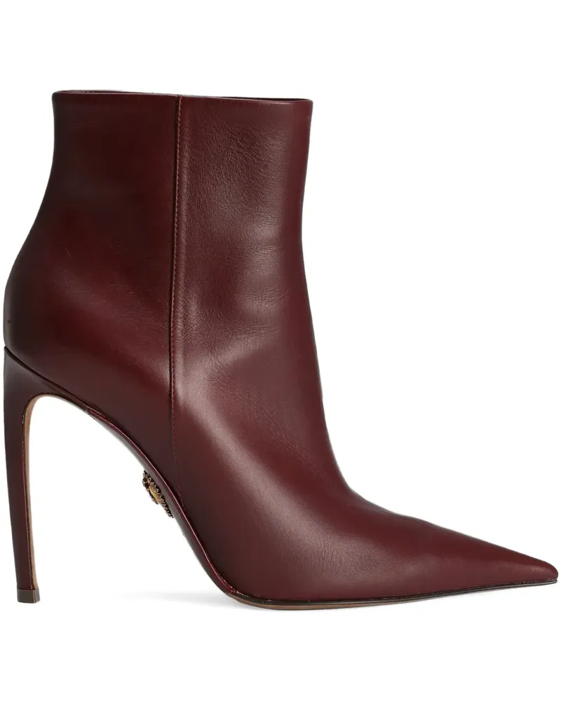Dolce & Gabbana Devotion Stiefeletten mit spitzer Kappe 105mm - Rot Rot
