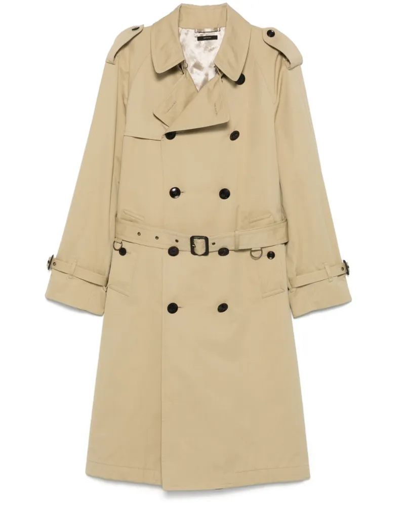Tom Ford Trenchcoat mit Gürtel - Nude Nude