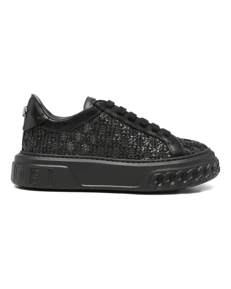 Casadei lace-up sneakers - Schwarz Schwarz