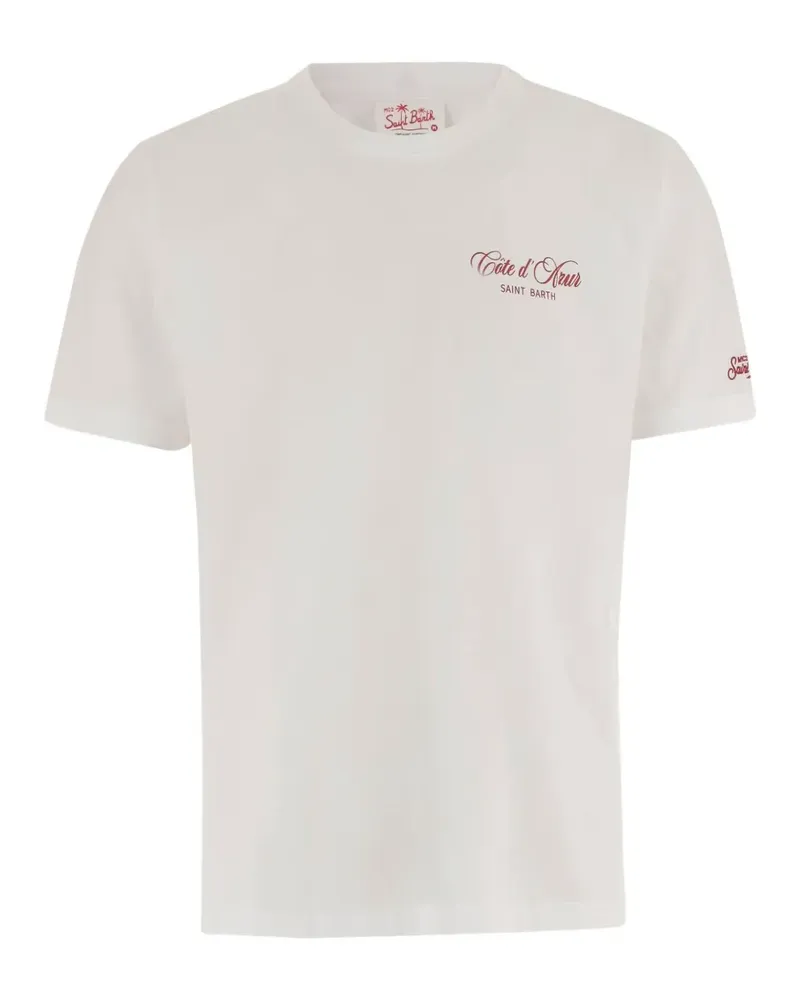 MC2 Saint Barth Klassisches T-Shirt - Weiß Weiß