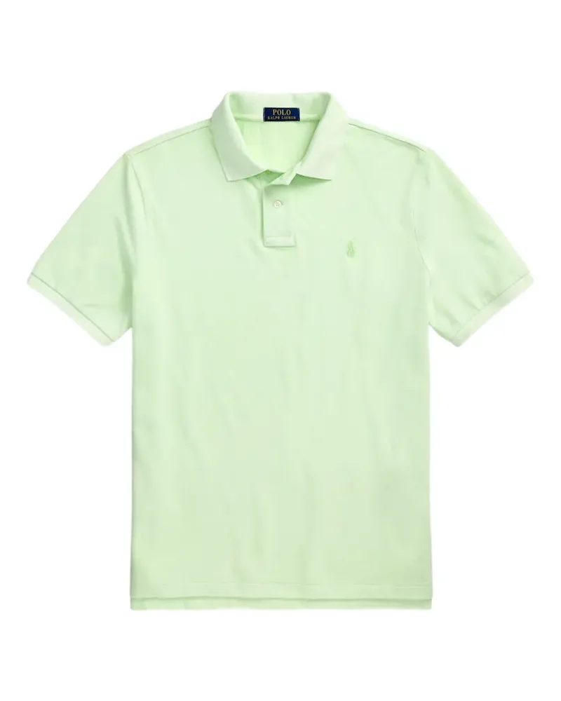 Ralph Lauren logo-embroidered cotton polo shirt - Grün Grün