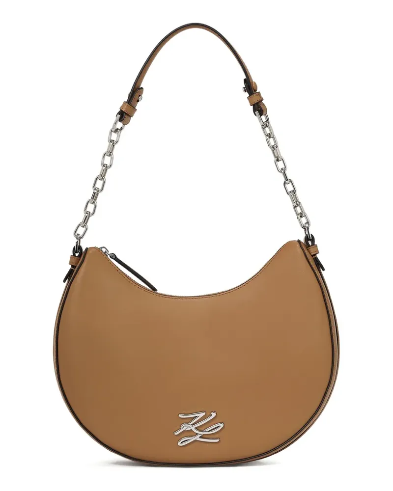 Karl Lagerfeld K/Autograph Schultertasche - Braun Braun