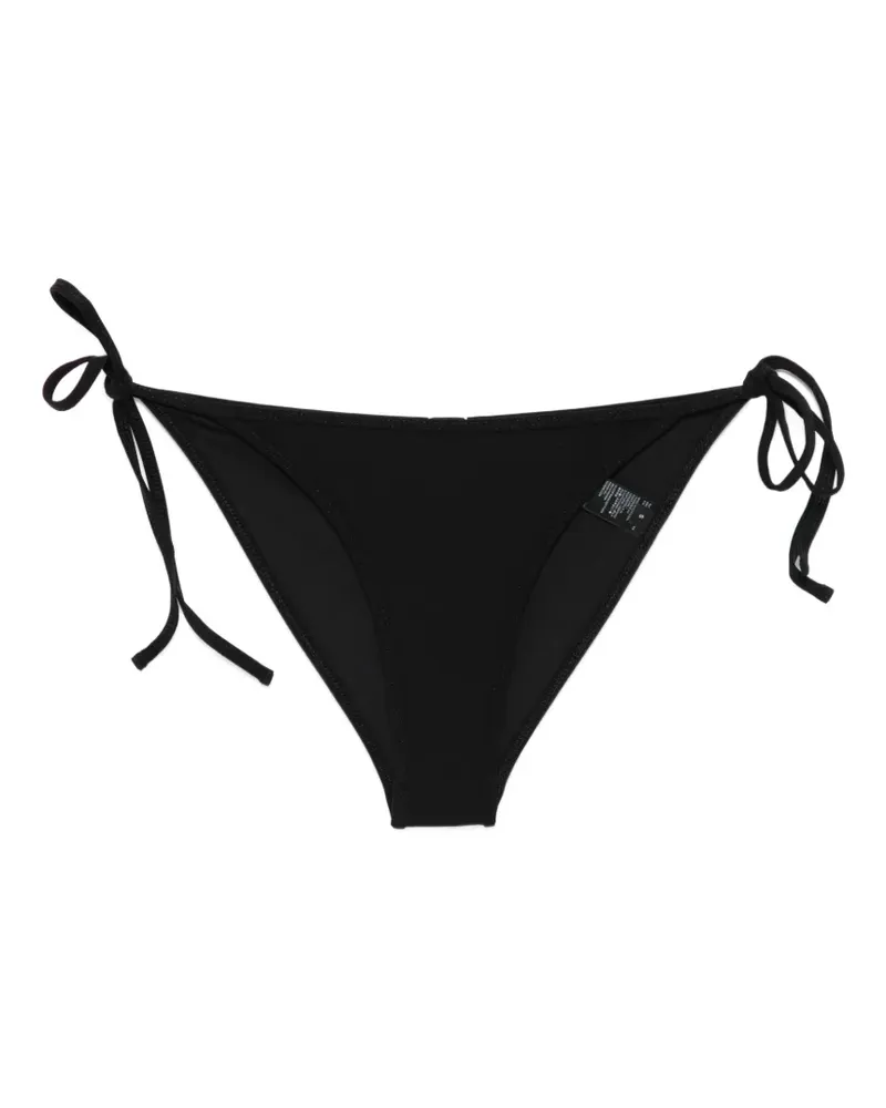Totême Scoop side-tie bikini bottoms - Schwarz Schwarz