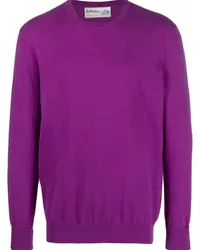 Ballantyne Kaschmirpullover mit Rundhalsausschnitt Violett