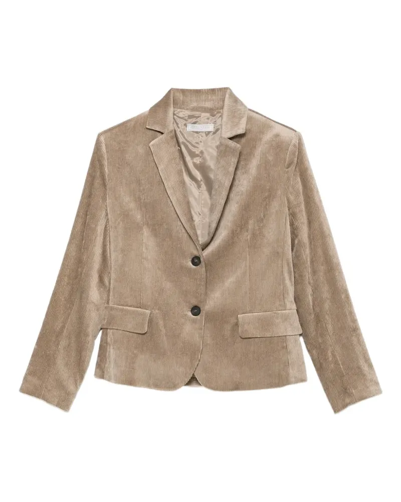 Antonelli Firenze corduroy single-breasted jacket - Nude Nude