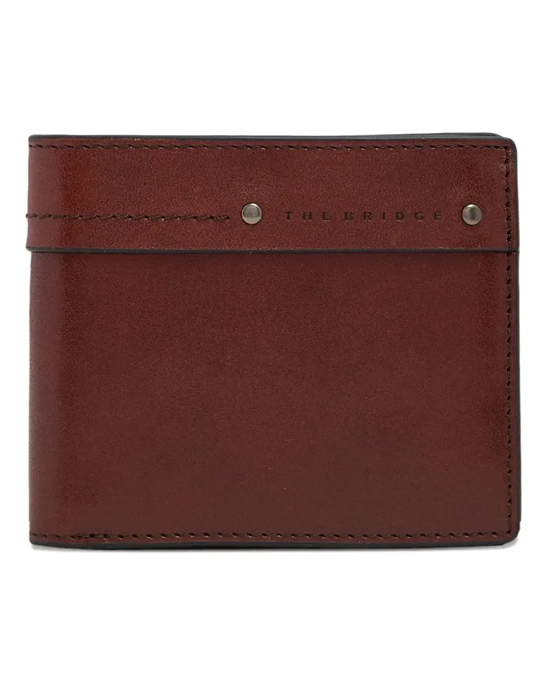 The Bridge Ludovico leather coin-pocket wallet - Braun Braun