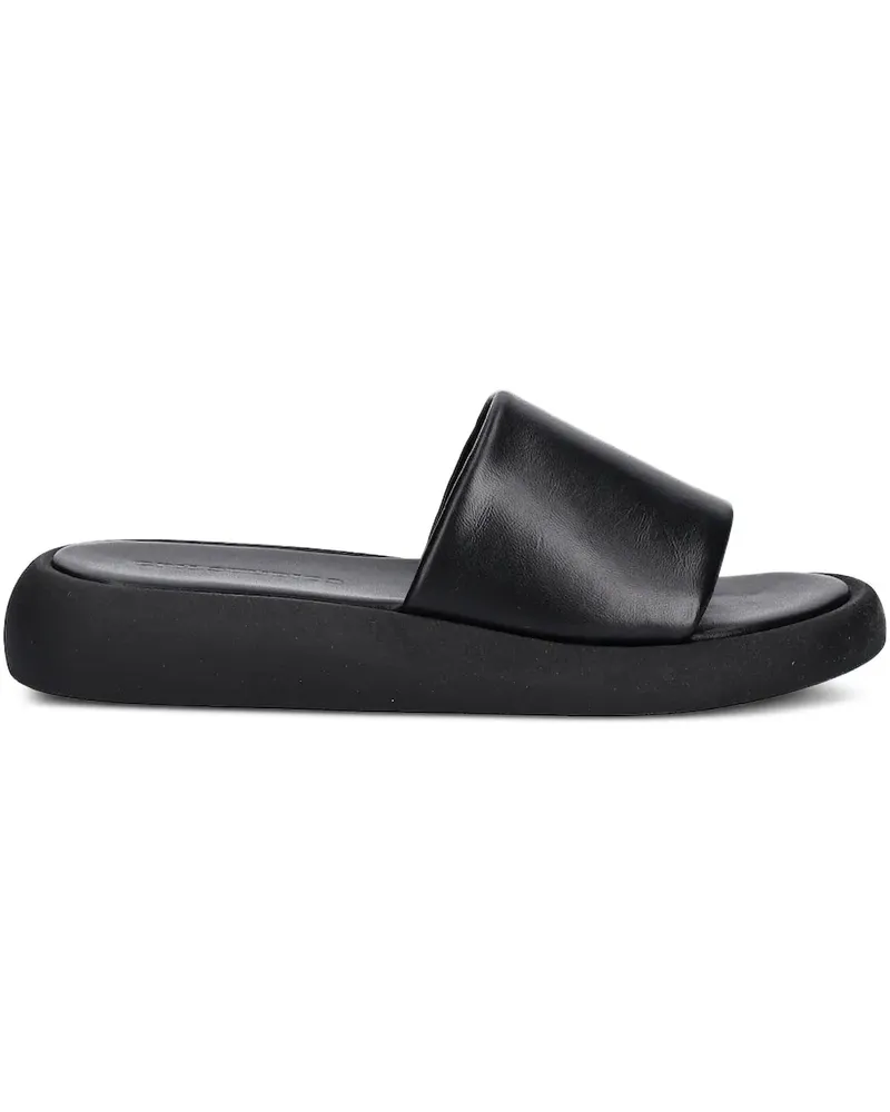 Copenhagen Sandalen aus Leder - Schwarz Schwarz