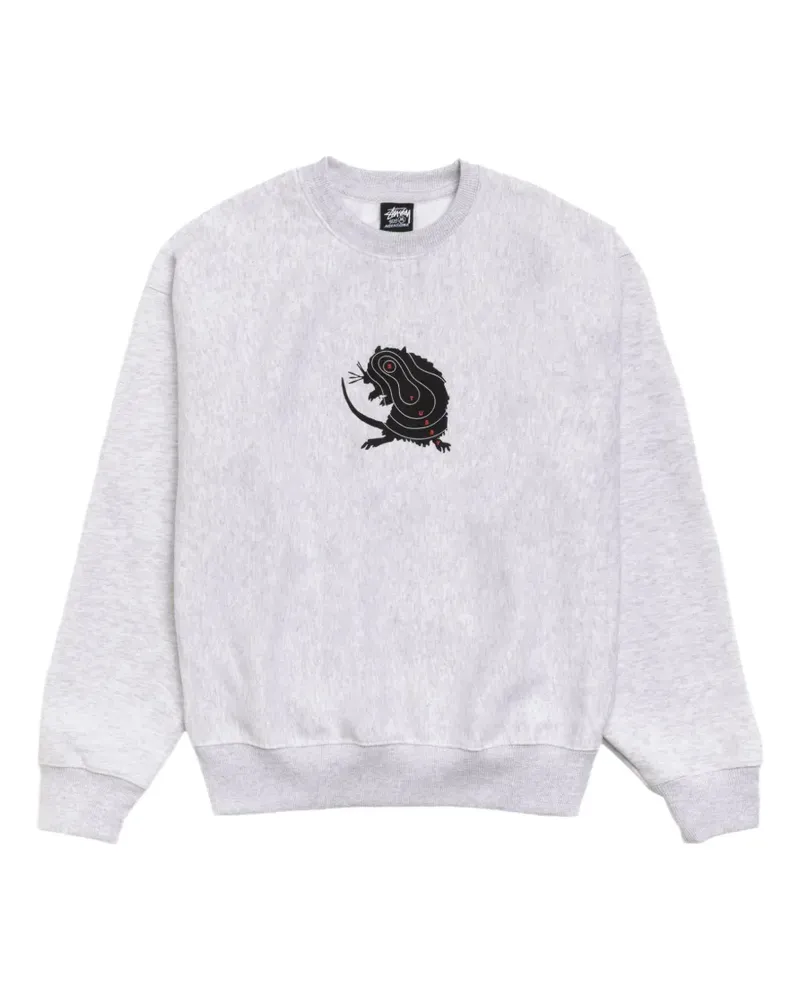 Stüssy Long Range Crew sweatshirt - Grau Grau
