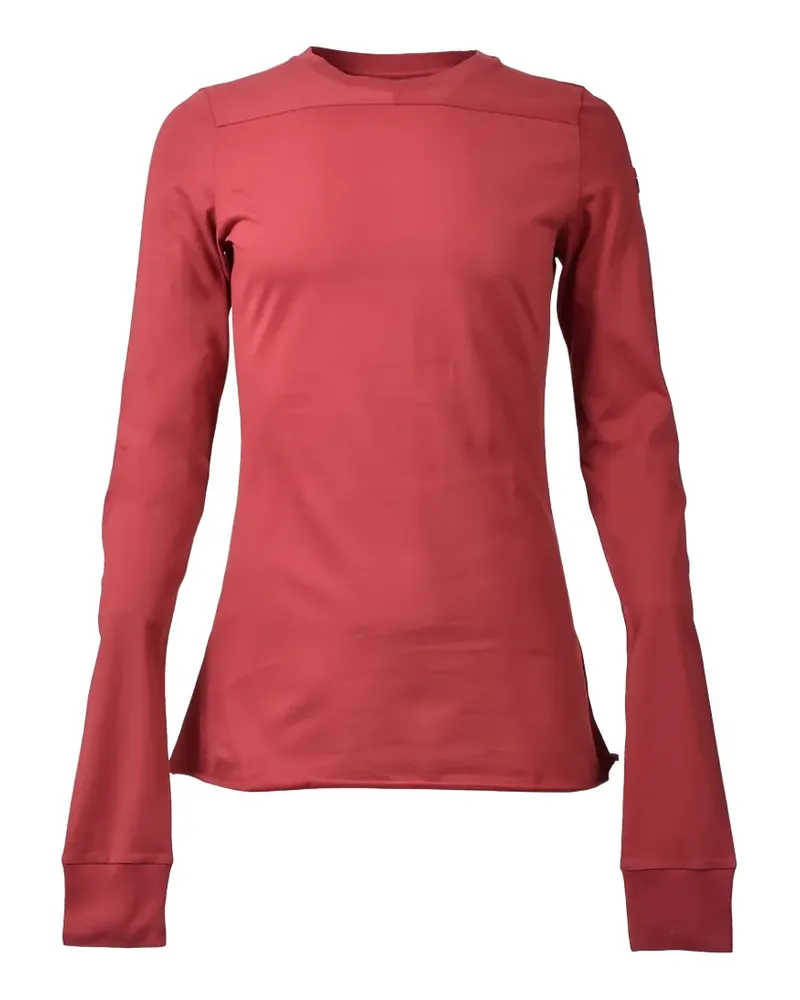 Moncler x Rick Owens T-Shirt mit Logo - Rot Rot