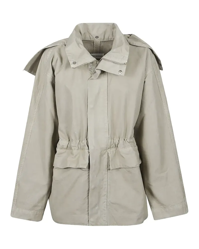 Victoria Beckham flap-pockets jacket - Nude Nude