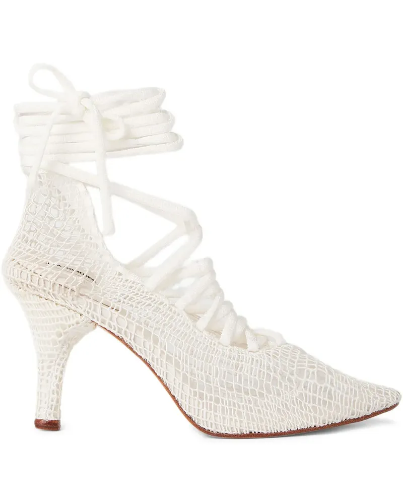 Isa Boulder Klassische Pumps - Weiß Weiß