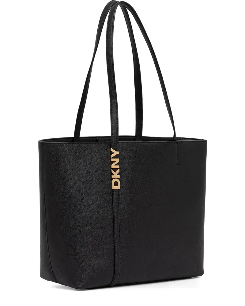 DKNY Shopper mit Logo-Schild - Schwarz Schwarz