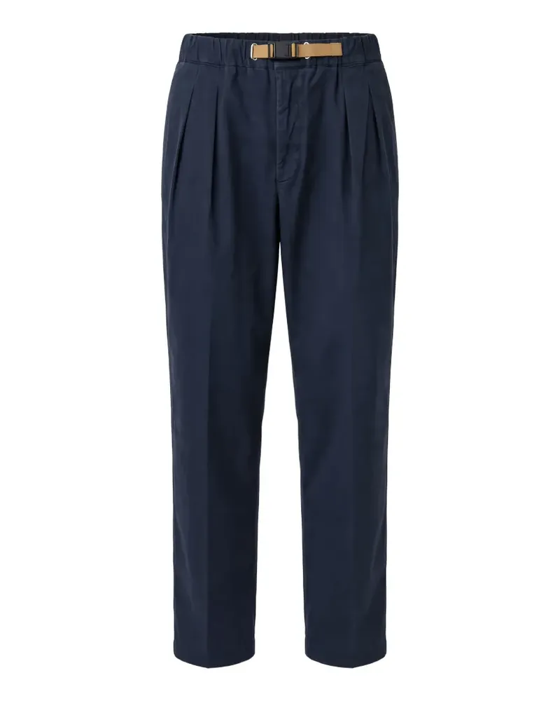 MICHAEL COAL Plissierte Hose mit Gürtel - Blau Blau