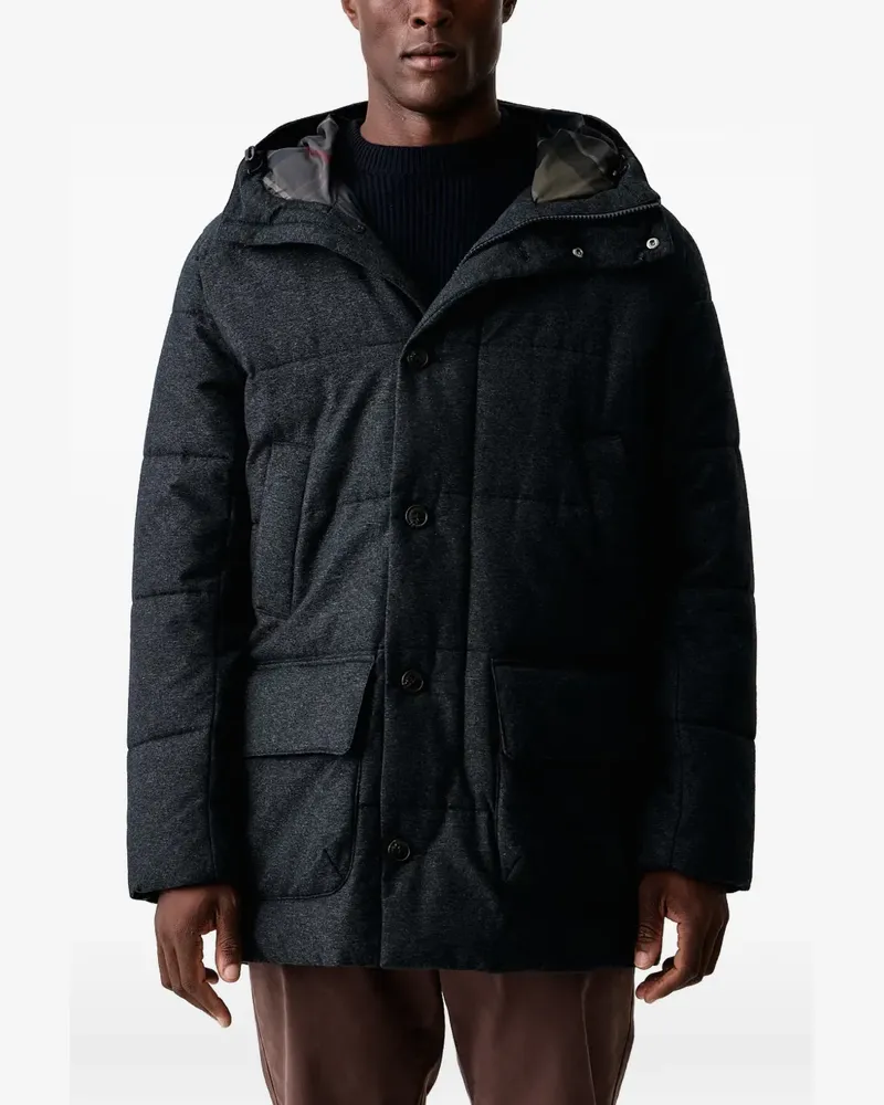 Barbour Gesteppte Bedale Jacke - Blau Blau