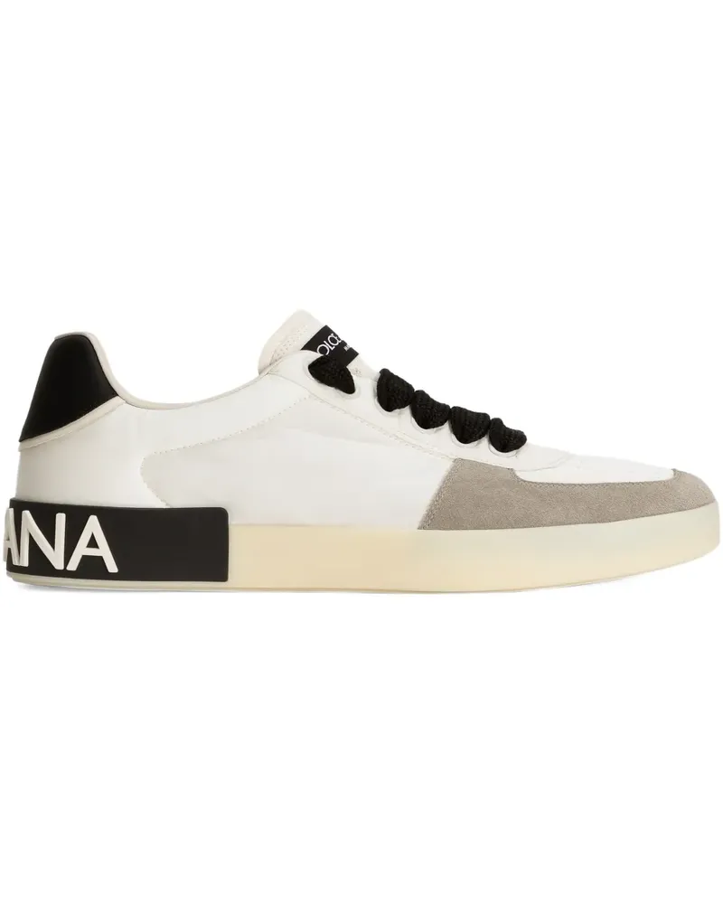 Dolce & Gabbana Portofino Sneakers - Weiß Weiß