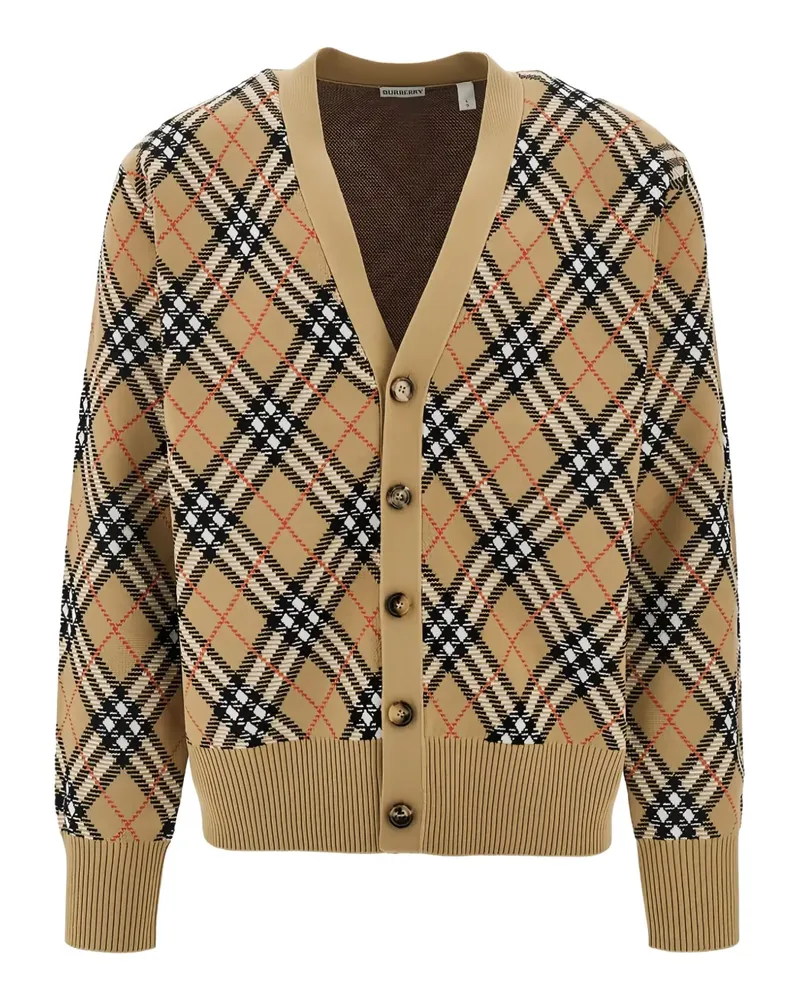 Burberry V-neck cardigan - Nude Nude