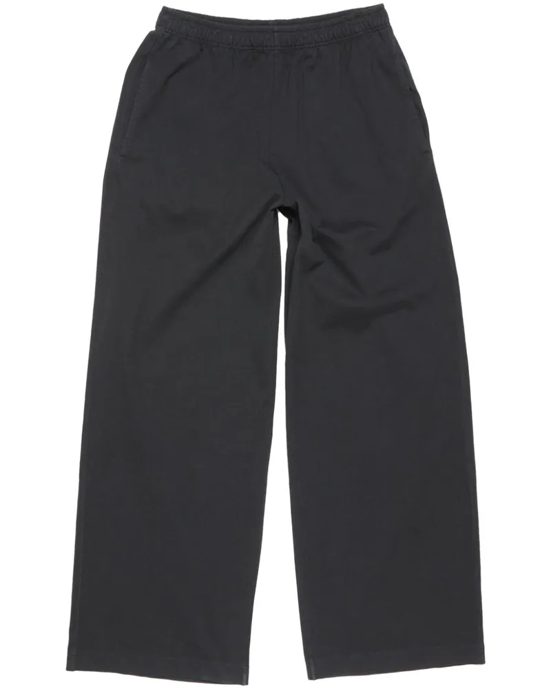 Acne Studios Hose mit weitem Bein - Schwarz Schwarz