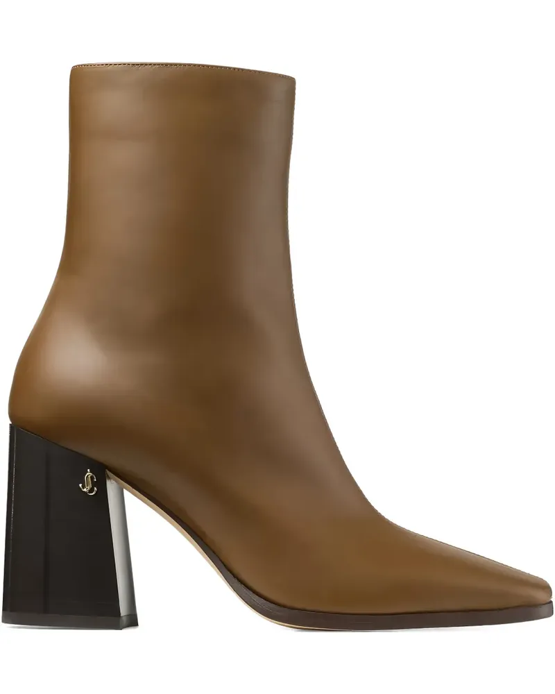 Jimmy Choo Bryelle Stiefel 85mm - Braun Braun