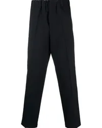 Jil Sander Tapered-Hose mit Stretchbund Blau