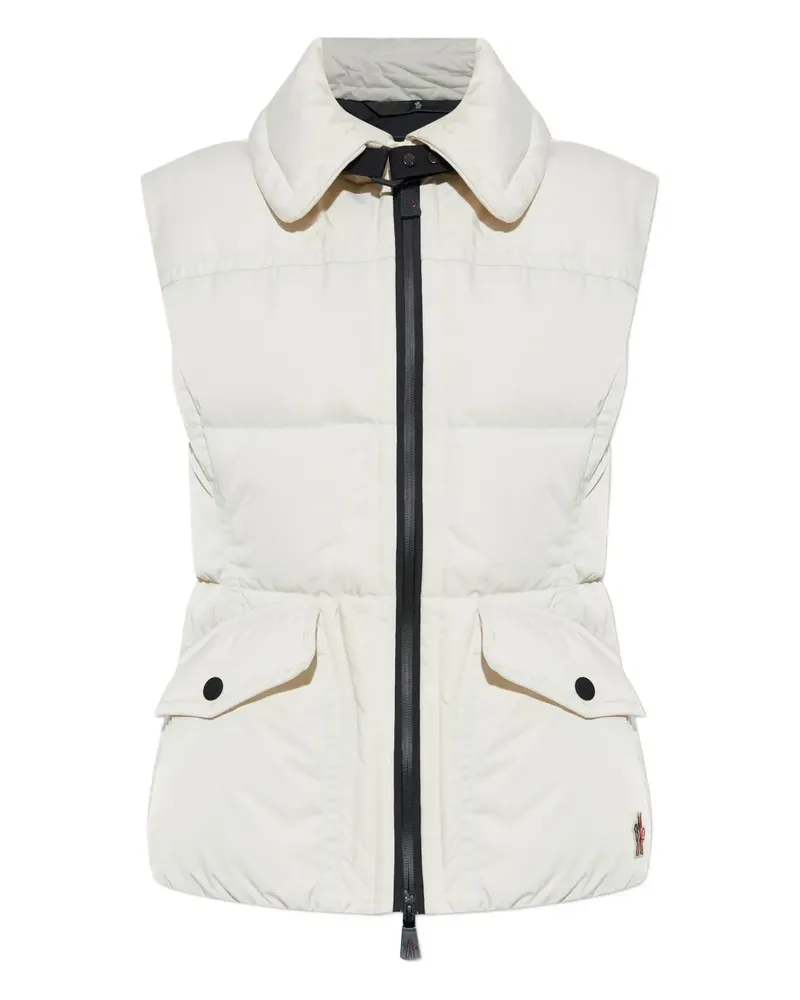 Moncler padded pocketed gilet - Nude Nude