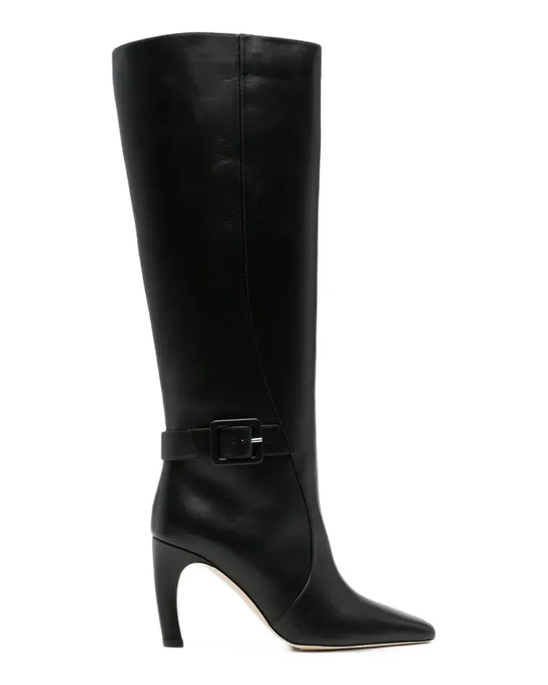 Malone Souliers Raven Stiefel mit Schnalle - Schwarz Schwarz