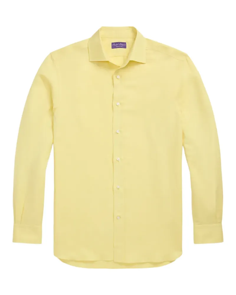 Ralph Lauren long-sleeve spread-collar shirt - Gelb Gelb