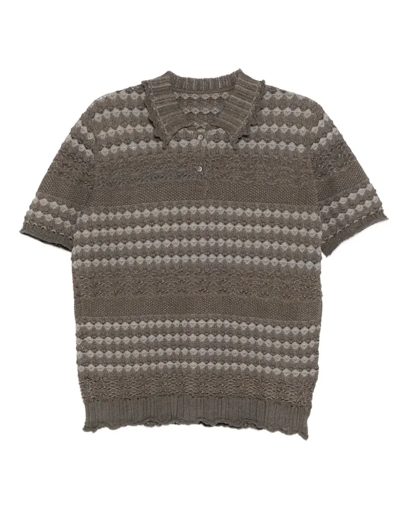 JNBY Gestricktes Oberteil mit Kragen - Braun Braun