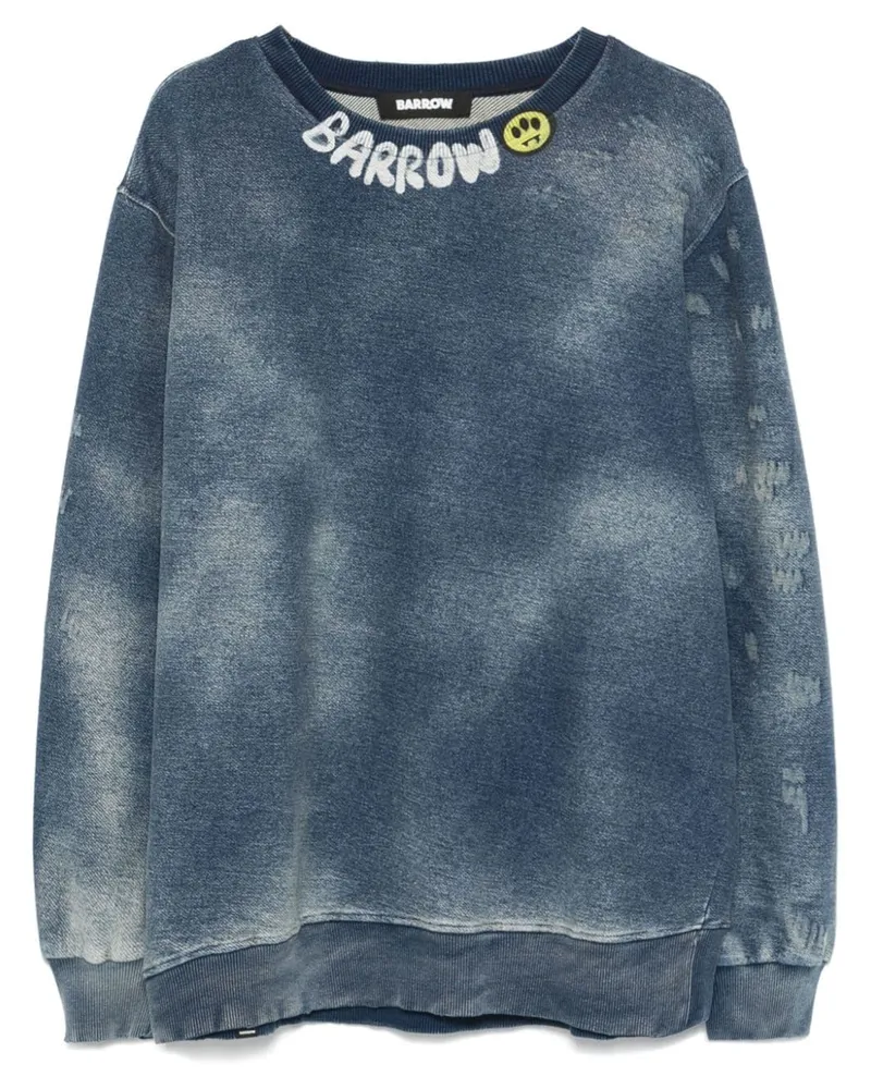 BARROW Sweatshirt aus Denim - Blau Blau
