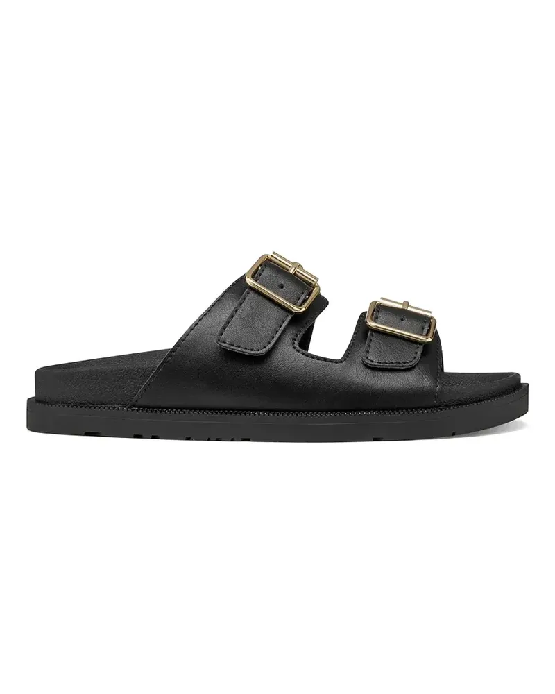 Geox stud-embellished buckle-fastening sandals - Schwarz Schwarz