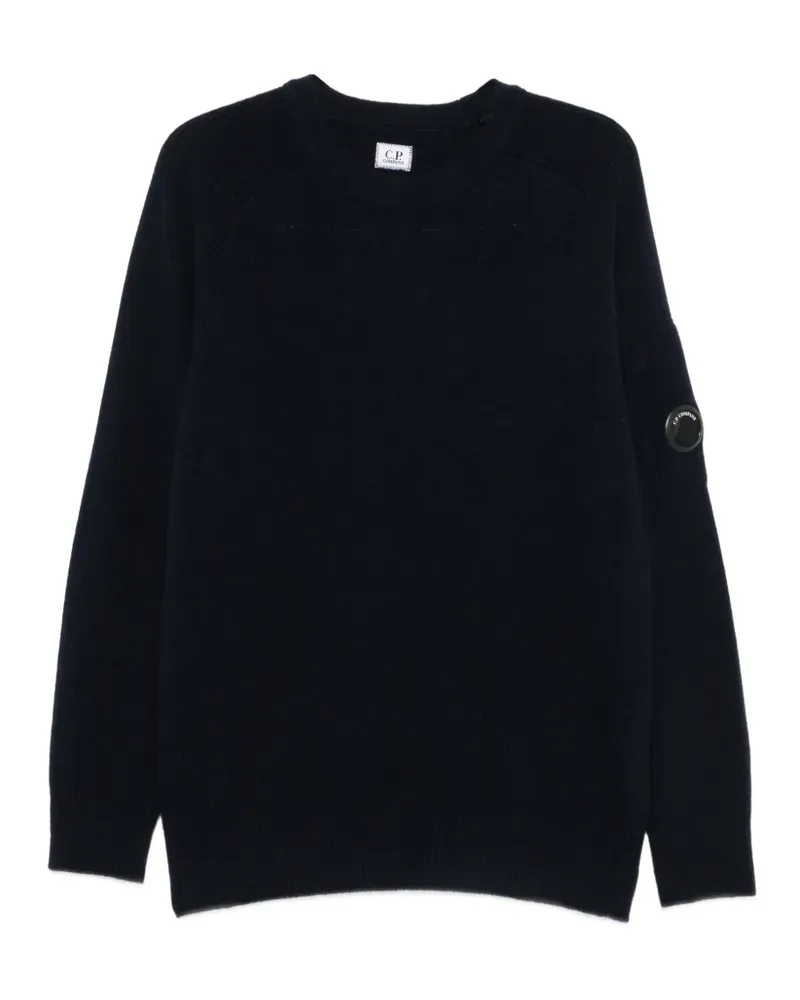 C.P. Company Pullover mit Linsen-Detail - Blau Blau