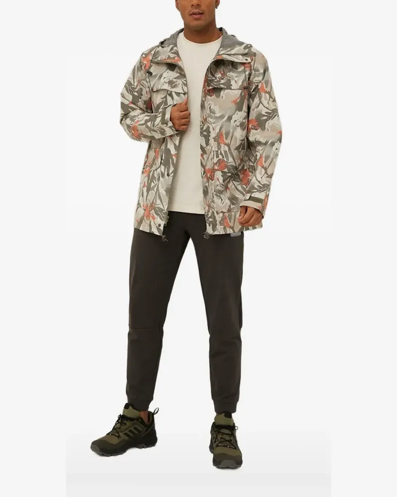 Columbia Sportswear Company IBEX™ II Kapuzenjacke mit Blumen-Print - Grün Grün
