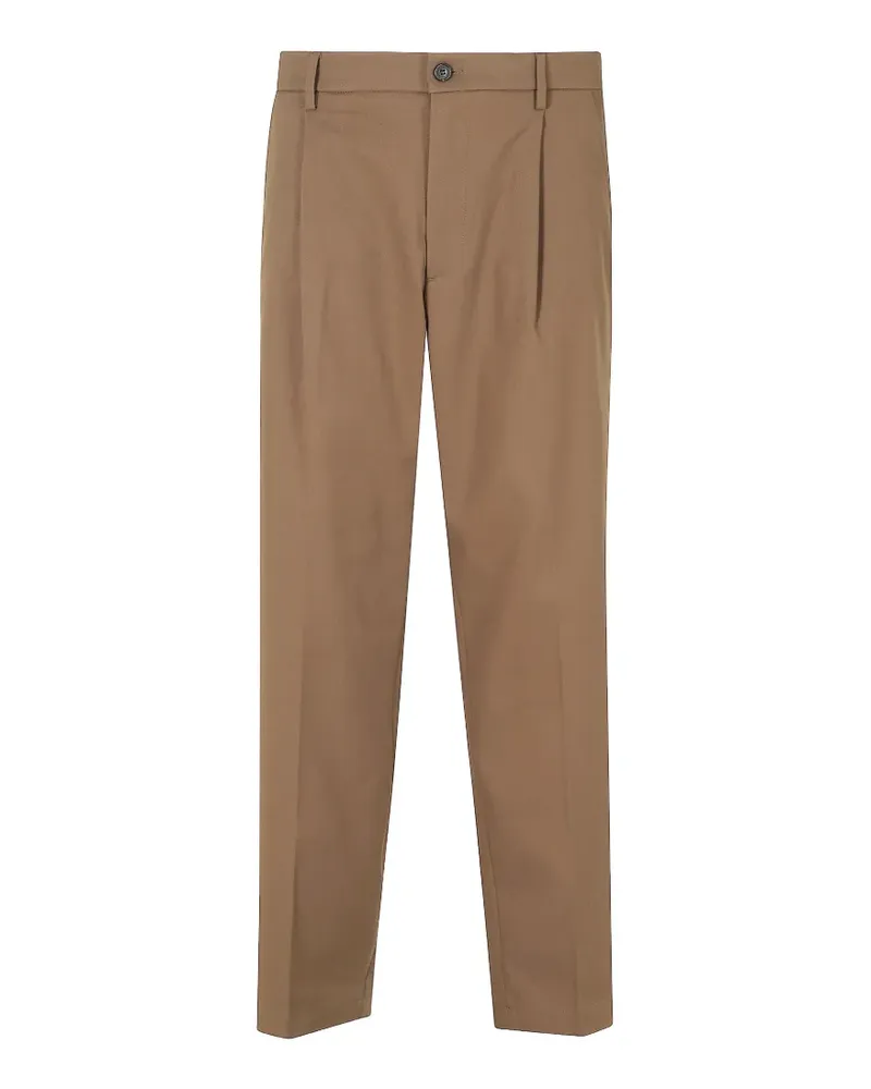 Department 5 Hose mit Logo-Patch - Braun Braun