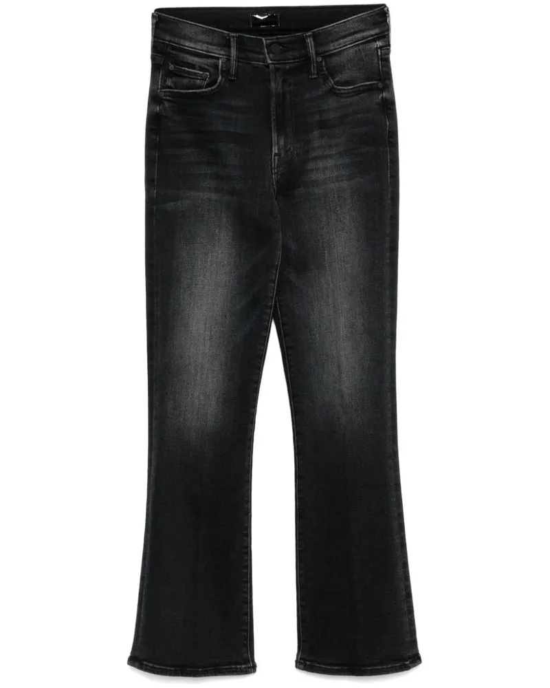 Mother Outsider Flood Jeans - Schwarz Schwarz