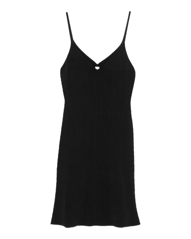 CFCL Portrait Minikleid - Schwarz Schwarz