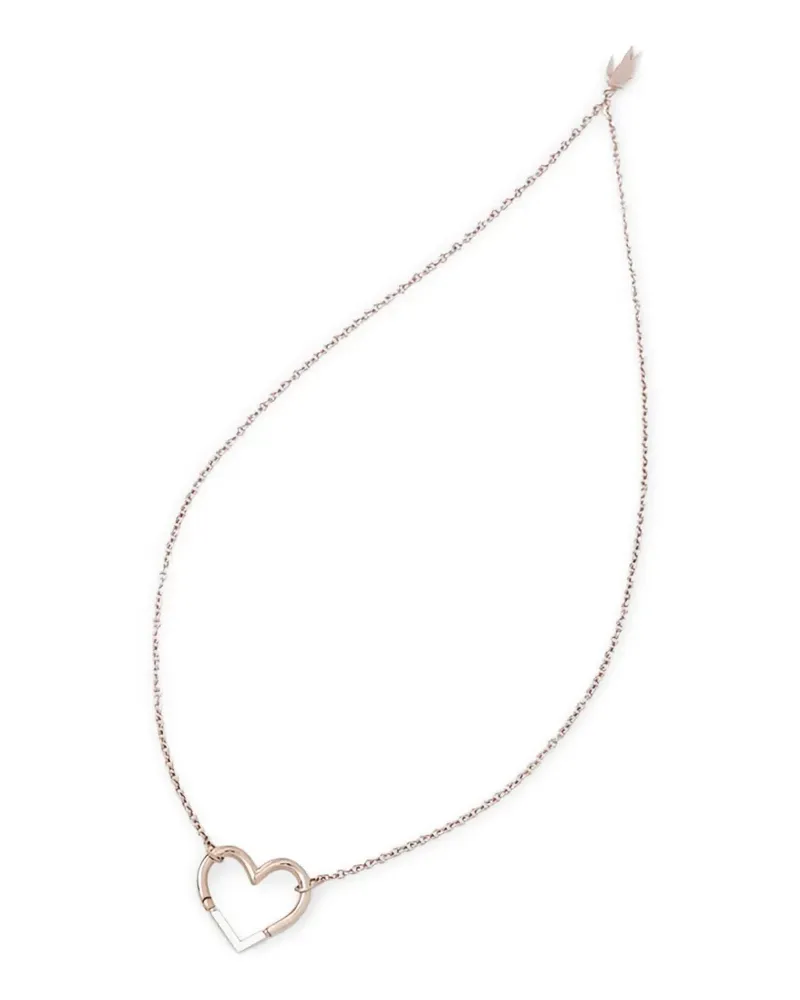 Lacoste heart-pendant necklace - Rosa Rosa