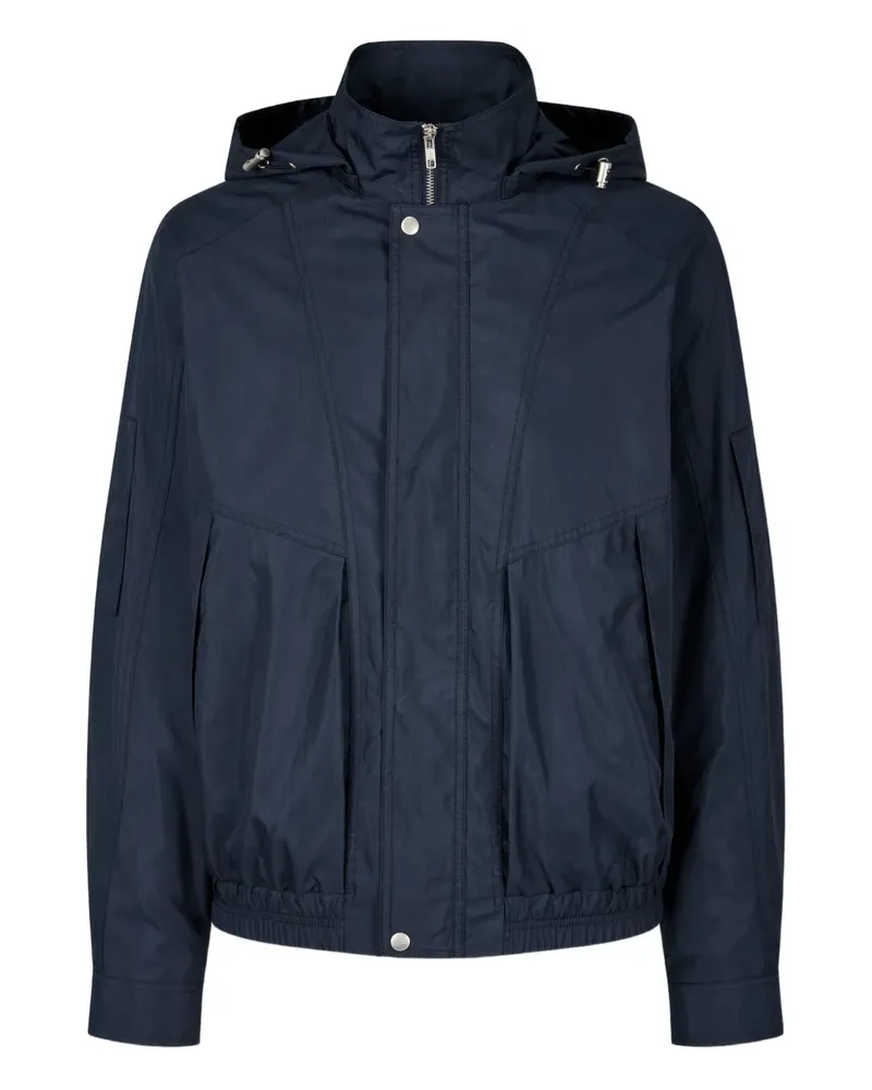 STUDIO TOMBOY Kapuzenjacke mit elastischem Saum - Blau Blau