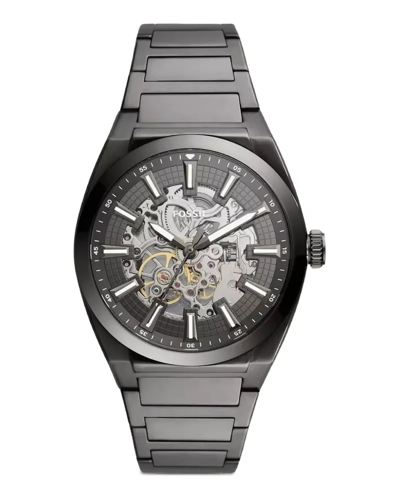 Fossil Everett 42mm watch - Grau Grau