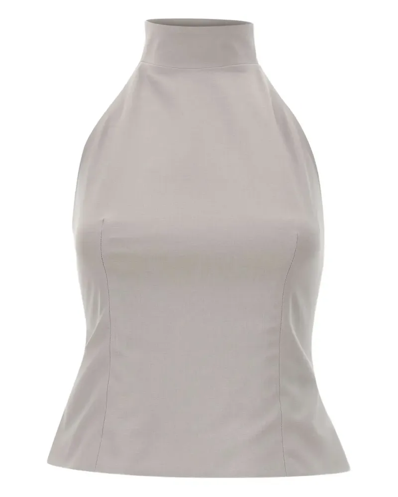 REMAIN Tanktop mit Neckholder - Grau Grau