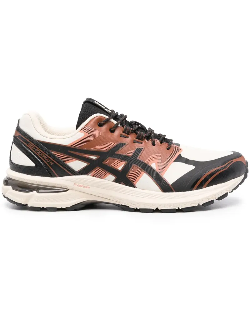Asics Strukturierte Gel-Terrain Sneakers - Nude Nude