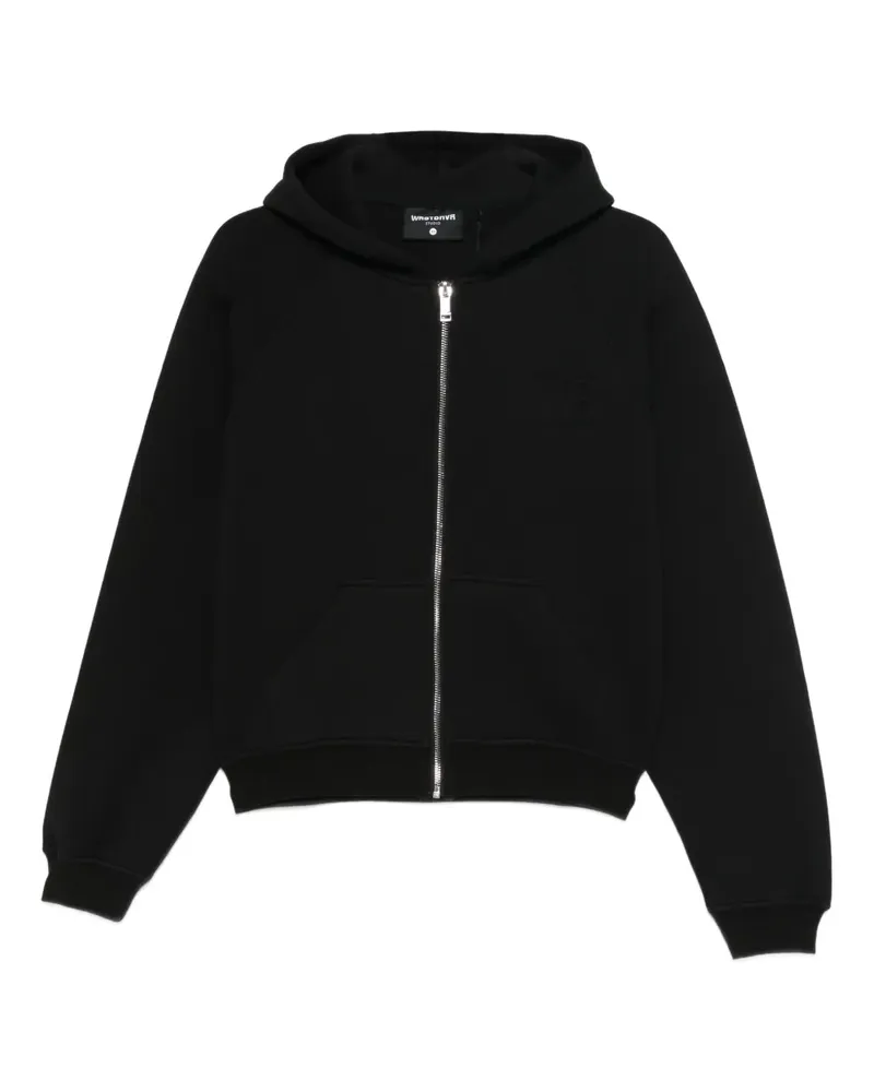 WRSTBHVR Gruven V2 zip-fastening sweatshirt - Schwarz Schwarz