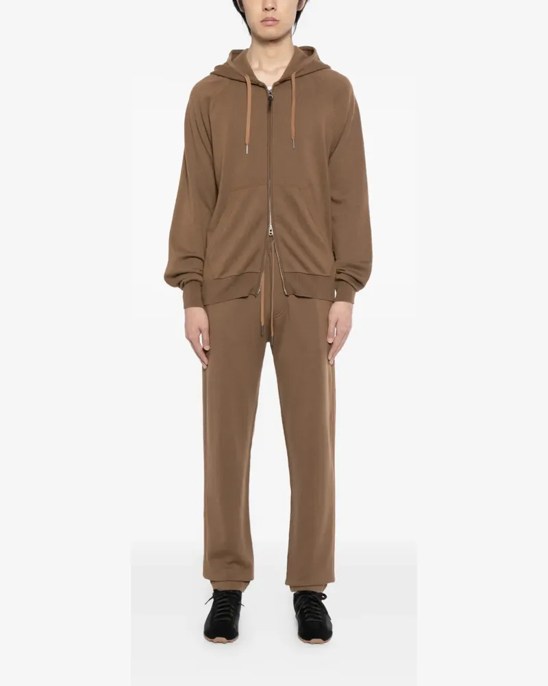 Tom Ford knitted hoodie - Braun Braun