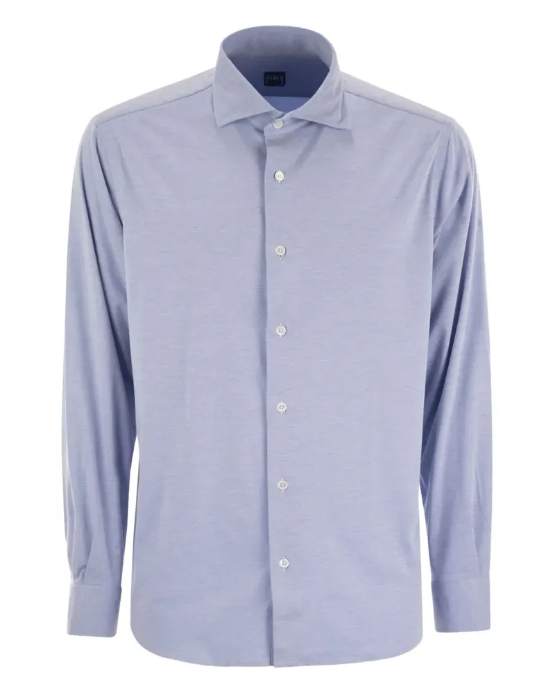 Fedeli Giorgio Hemd - Blau Blau
