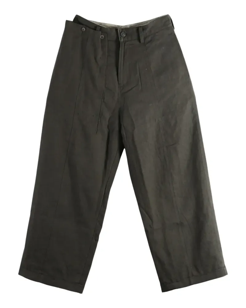 Ziggy Chen Hidden Arc Hose mit asymmetrischem Bund - Grau Grau