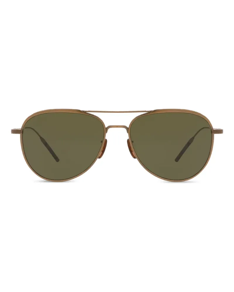 Oliver Peoples Getönte Pilotenbrille - Braun Braun