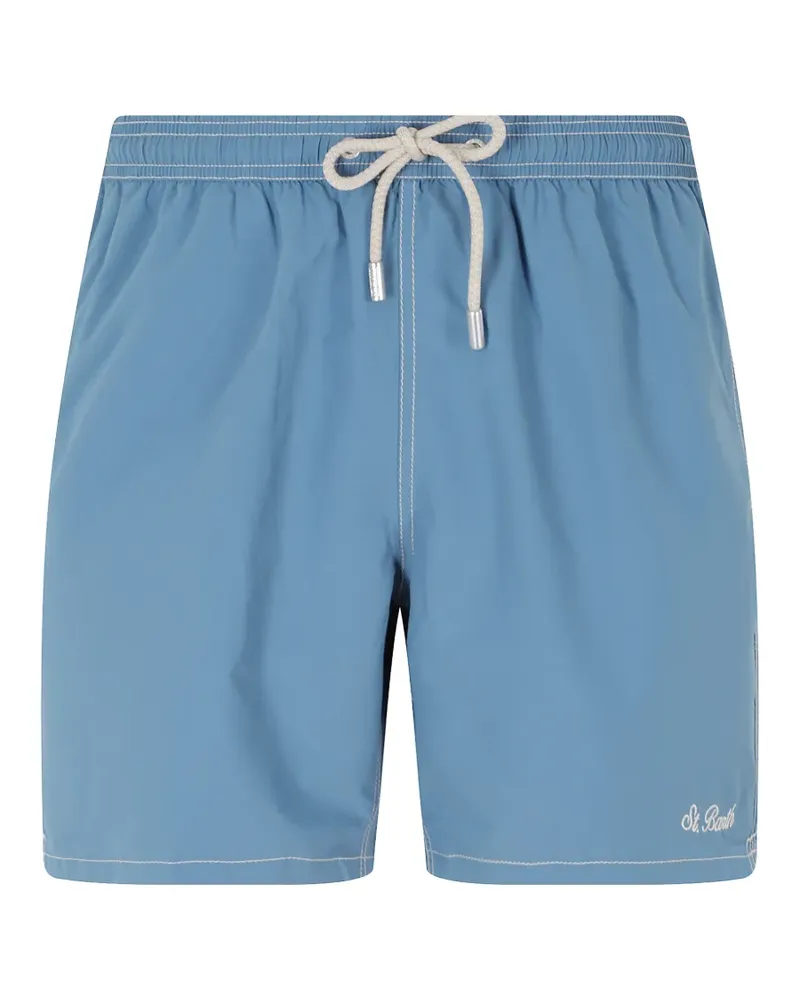 MC2 Saint Barth Patmos contrast-stitch swim shorts - Blau Blau