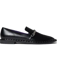 Stella McCartney Freya Loafer mit Zierkette Schwarz