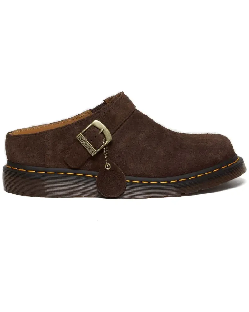 Dr.Martens Isham Desert Oasis Mules aus Wildleder - Braun Braun