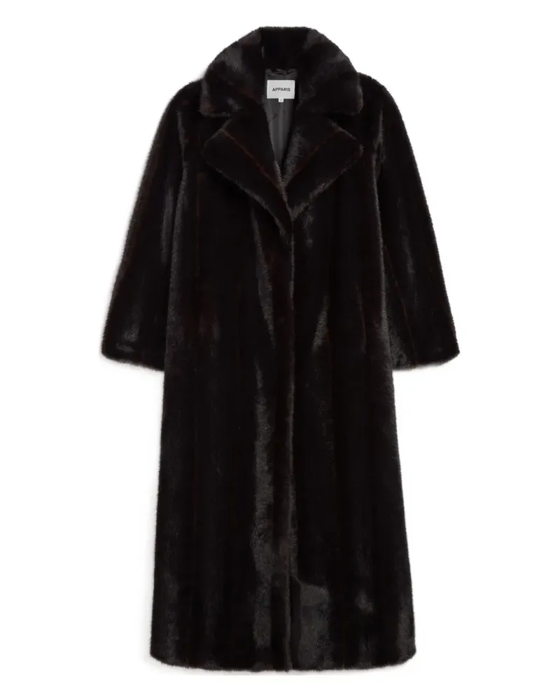 APPARIS Gabrielle Mantel - Schwarz Schwarz