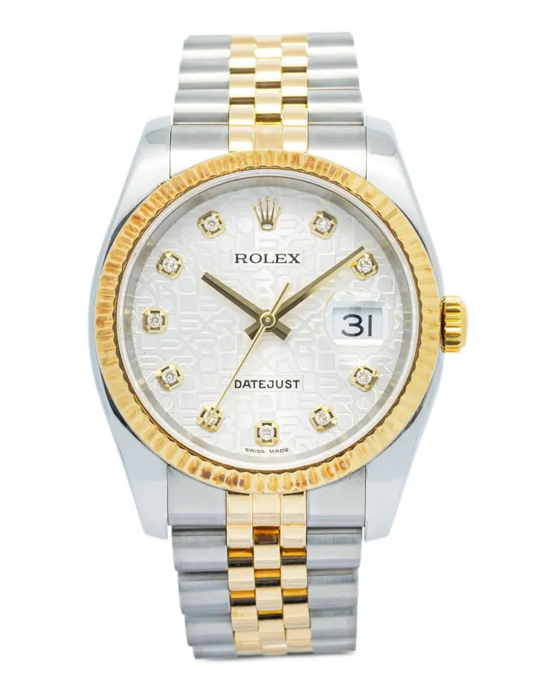 Rolex Datejust 36mm watch - Weiß Weiß