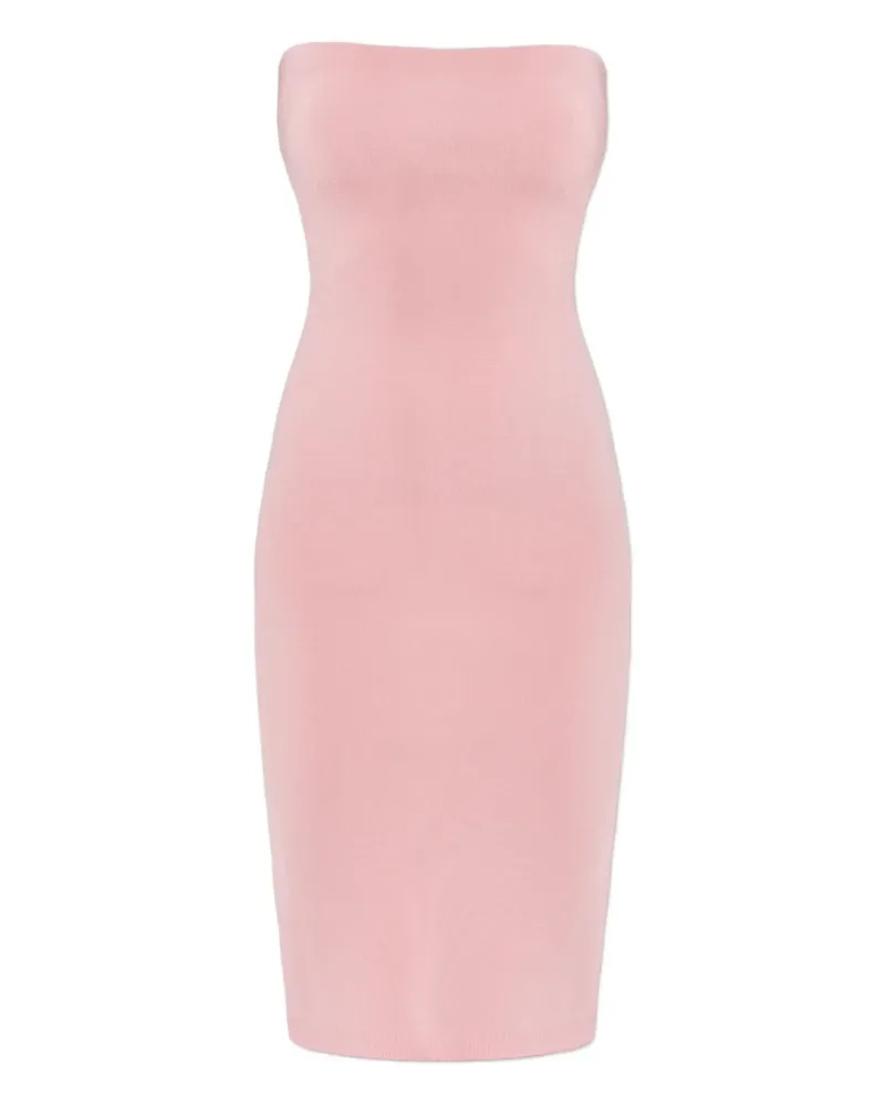 Jacquemus Schulterfreies The Sera Midikleid - Rosa Rosa